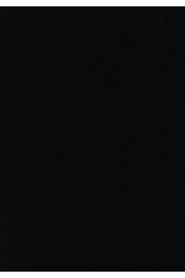 Slim Fit Düşük Bel Dar Paça Erkek Siyah Jean Pantolon - 9