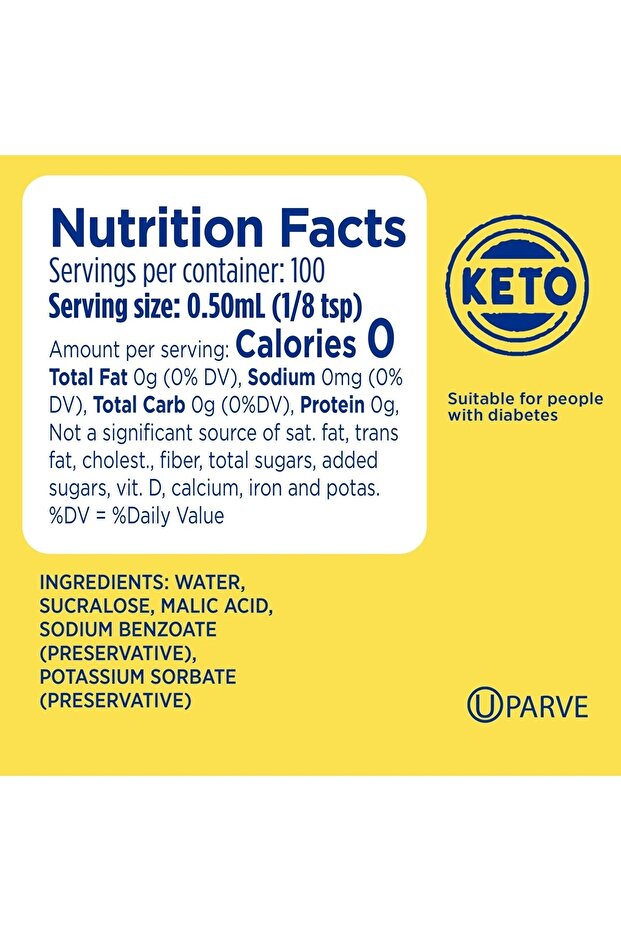 Lıquıd Sweetener Zero 100 ml - 3