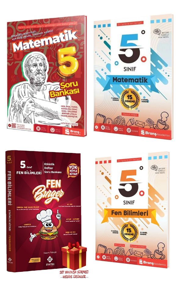 5. Sınıf Fen Bilimleri Yaprak Test Örnek Fen Bilimleri Soru Bankası Fen 15 Deneme - 1
