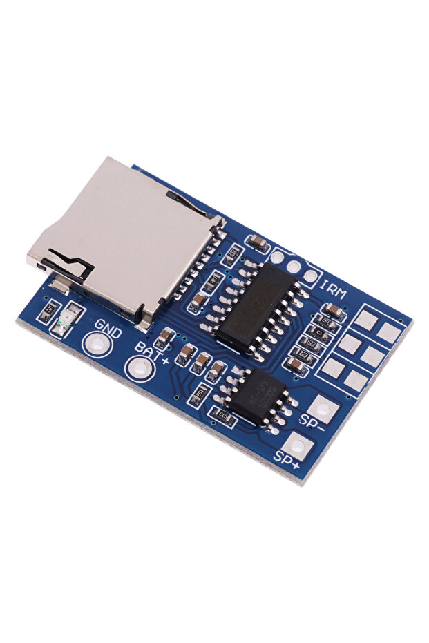 1 قطعة GPD2846A TF بطاقة MP3 فك لوحة وحدة مكبر للصوت 2 واط لوحدة إمداد الطاقة Arduino GM