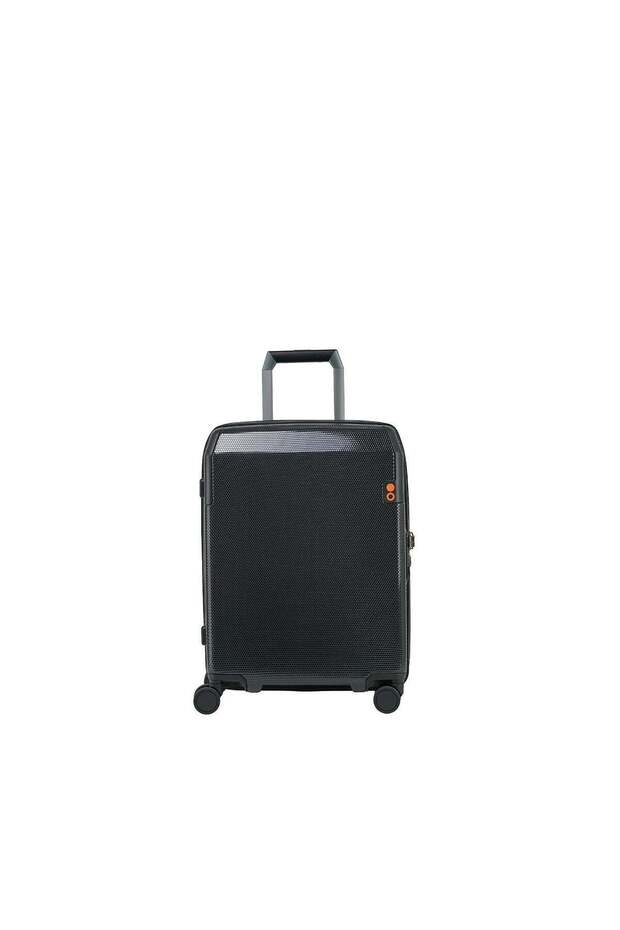 Logic 64cm 4 Double Wheel Expandable Check-in Luggage Trolley Black