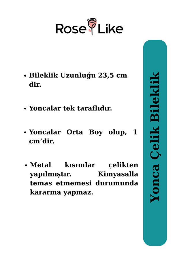 Yonca Çelik Bileklik - 5