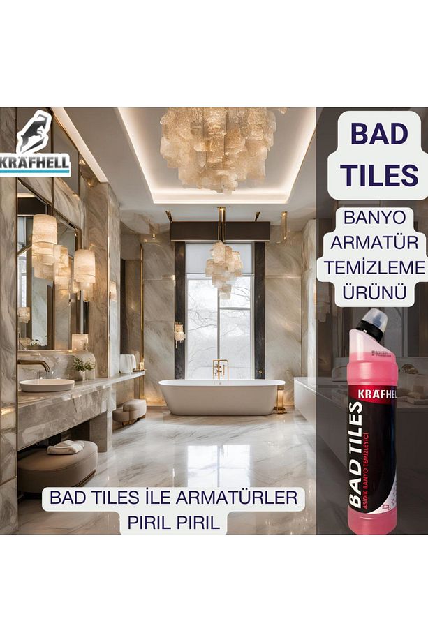 Bad Tiles Asidik Banyo Temizleyici 750ml - 2
