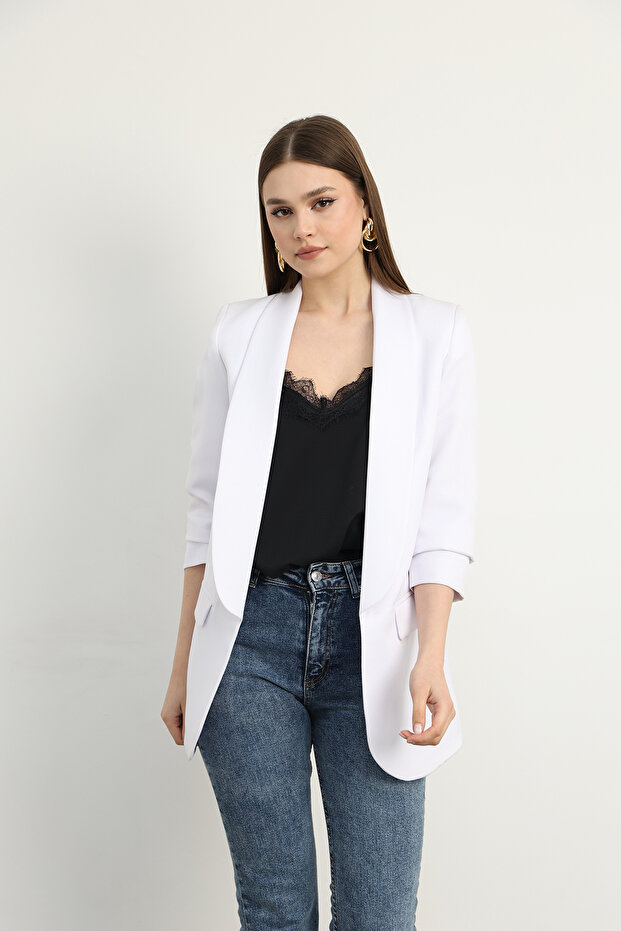 KETEN BLAZER CEKET - 6