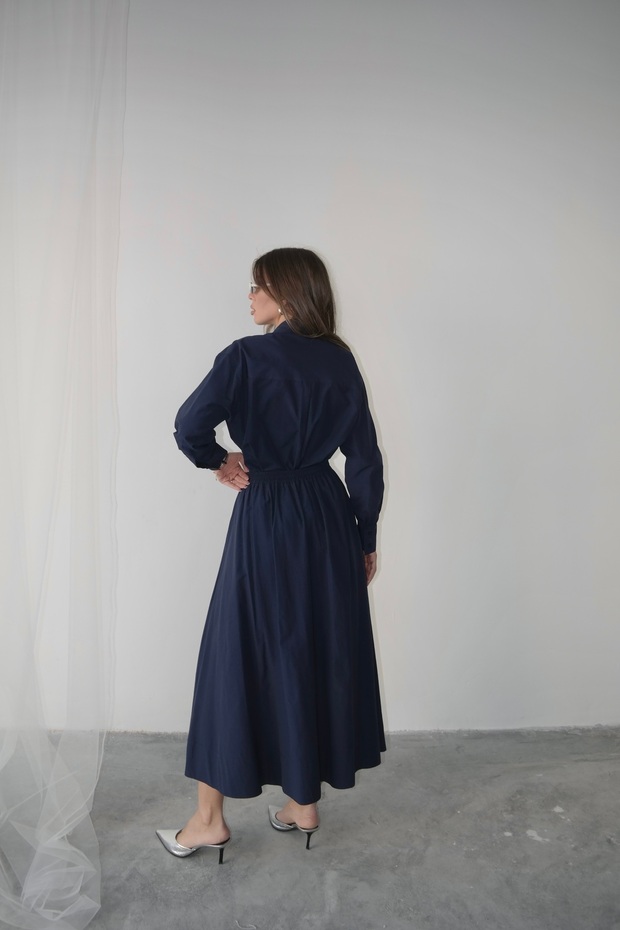 Oversize Buttoned Short Shirt - 6