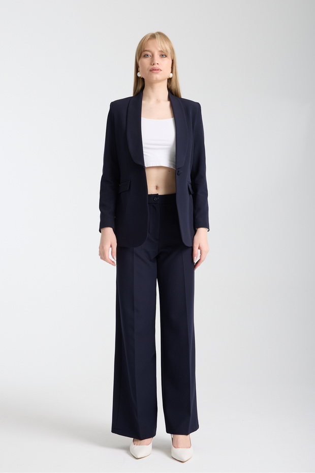 سترة زوي بزر واحد - 4