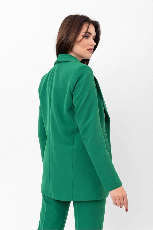 BUTTONED BLAZER JACKET - 5