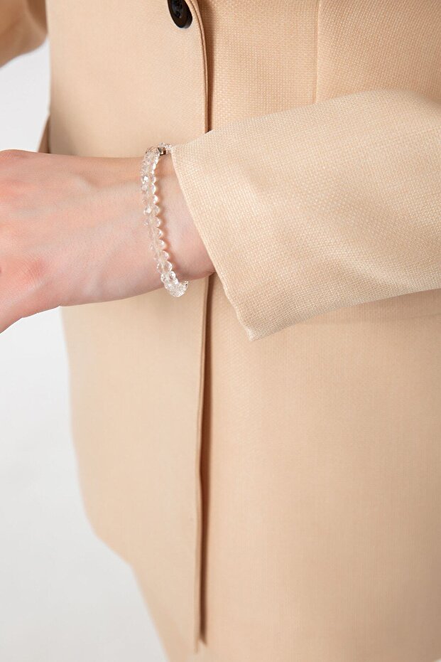 Keten Blazer Ceket - 5