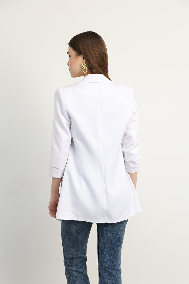 KETEN BLAZER CEKET - 5