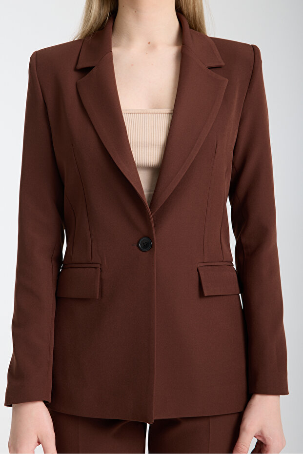 Zoe Single Button Jacket - 5