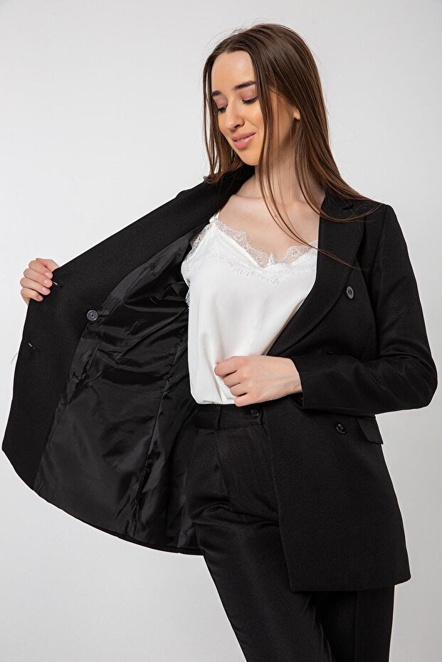 Linen Blazer Jacket - 7