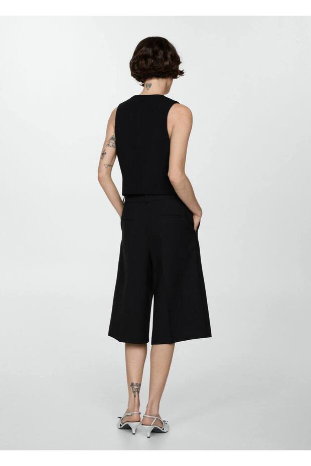 Düğmeli takım yelek - 4