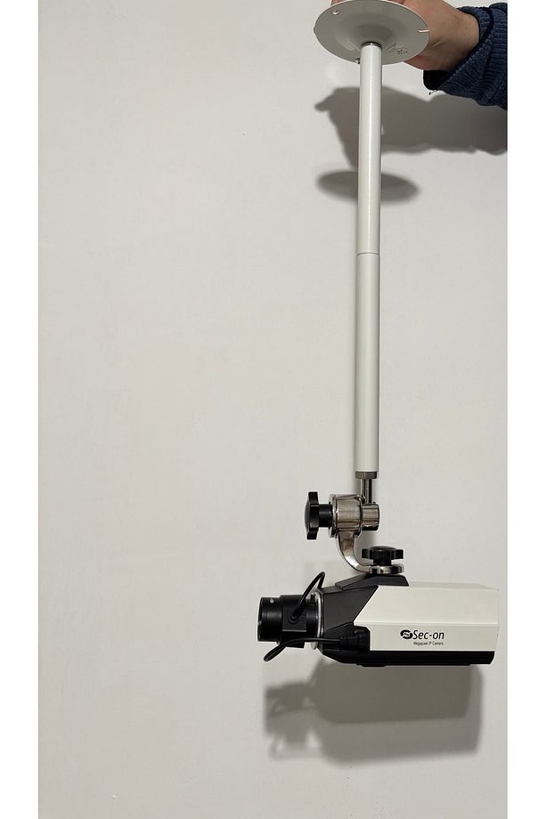 Vicon projeksiyon askı aparatı ve tripod ayağı 41cm27cm ayaralanabilir metal dekoratif - 1