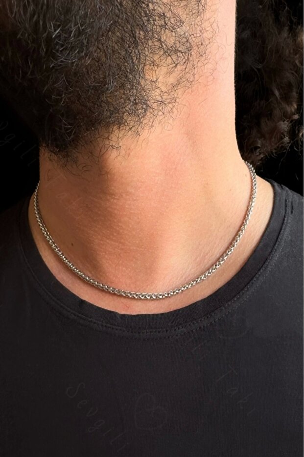 Twisted Rope Model Steel Chain Necklace | North Series