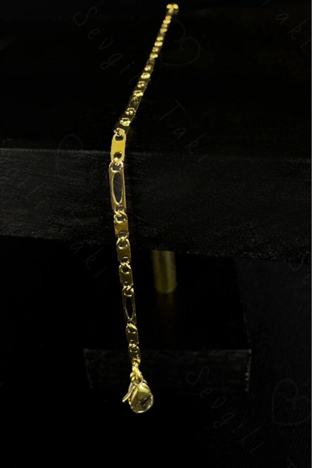 Flat Chain Gold Children's Bracelet | Zoo Series