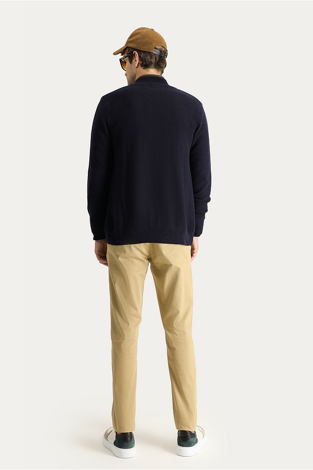 Regular Fit Likralı Kanvas / Chino Pantolon - 3