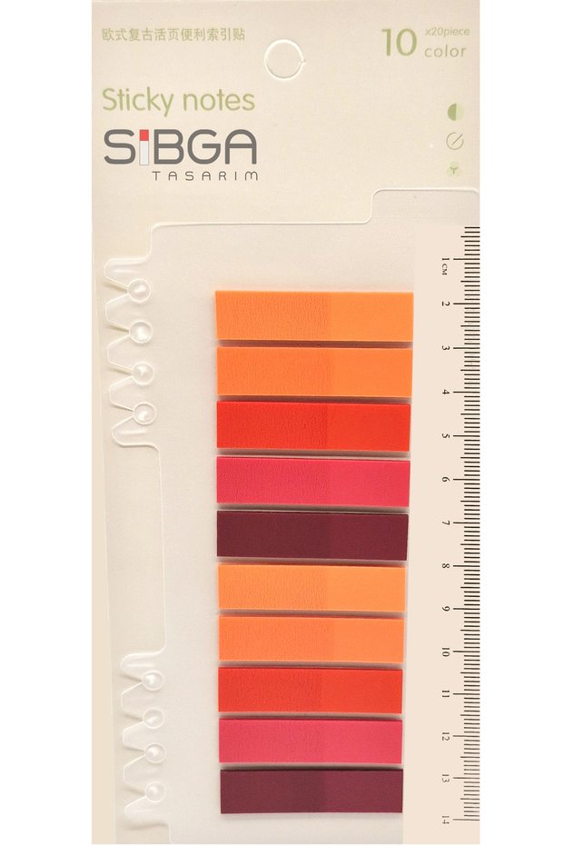 Transparent Colored Postit Post-it Post It.Bookmark Bookmark Postit Sticker Note Paper 200 Sheets
