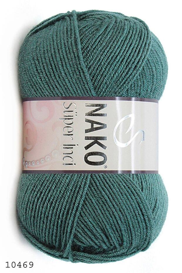 Super Inci 10469 Petrol Green Hand Knitting Yarn (1 Skein)