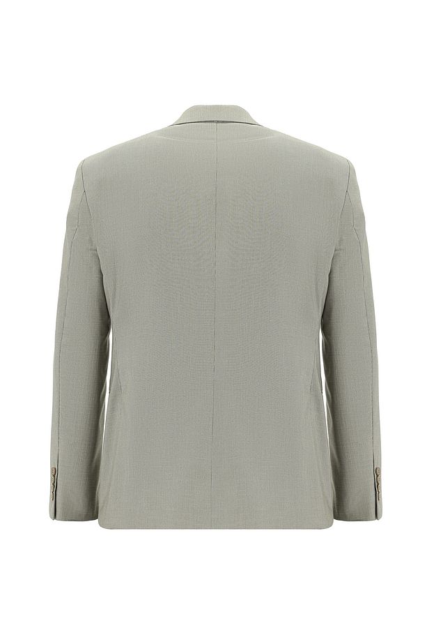 Slim Fit Dar Kesim Klasik Desenli Takım Elbise - 3