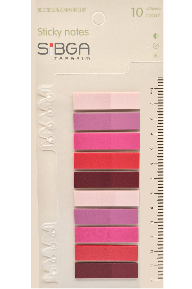 Transparent Colored Postit Post-it Post It.Bookmark Bookmark Postit Sticker Note Paper 200 Sheets