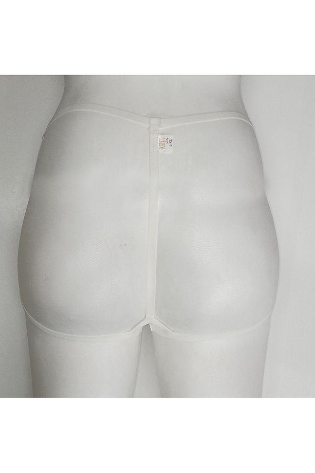Asm1278 Kadın Ekru Karamis Boxer Şort - 4