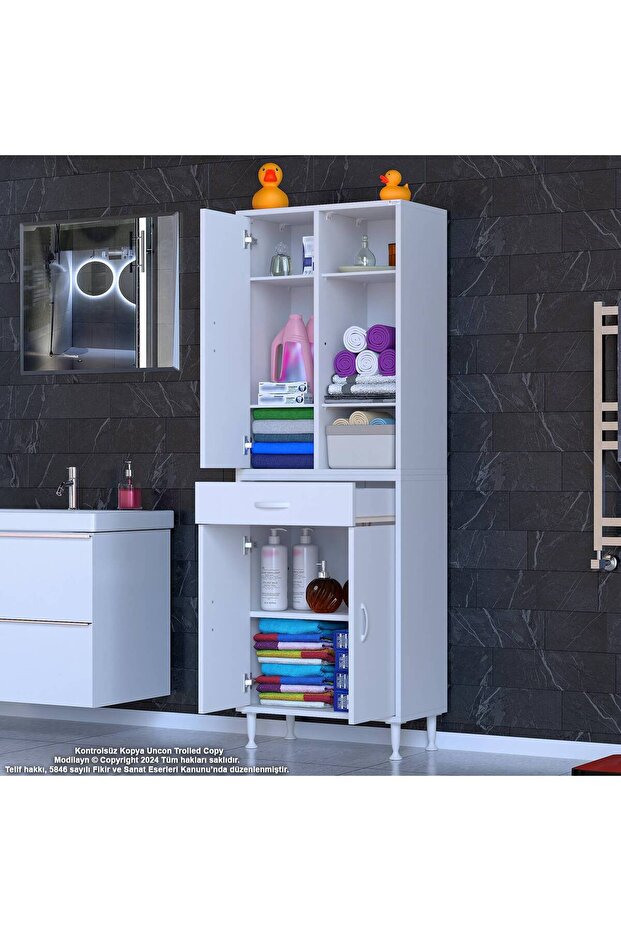 Banyo Dolabı Çok Amaçlı Dolap - 4