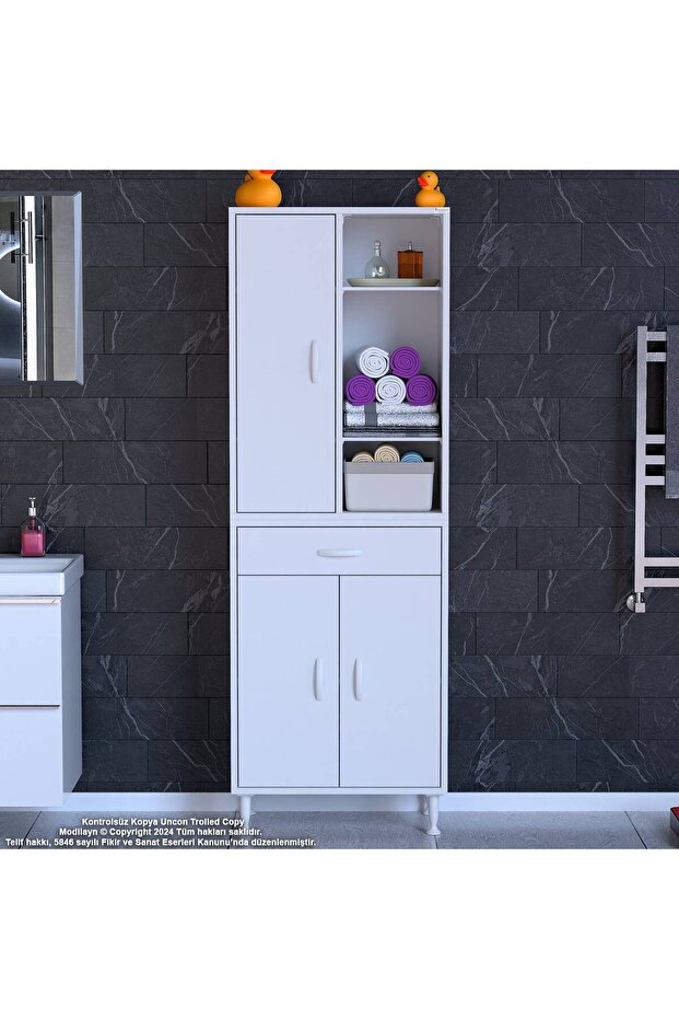 Banyo Dolabı Çok Amaçlı Dolap - 3
