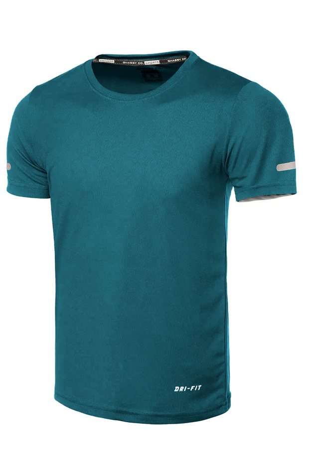 Men's Moisture Wicking Quick Dry Athletic Technical Performance Sports T-shirt