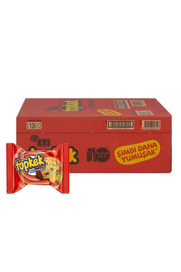 Topkek Meyveli 40 G X 24 Adet - 1