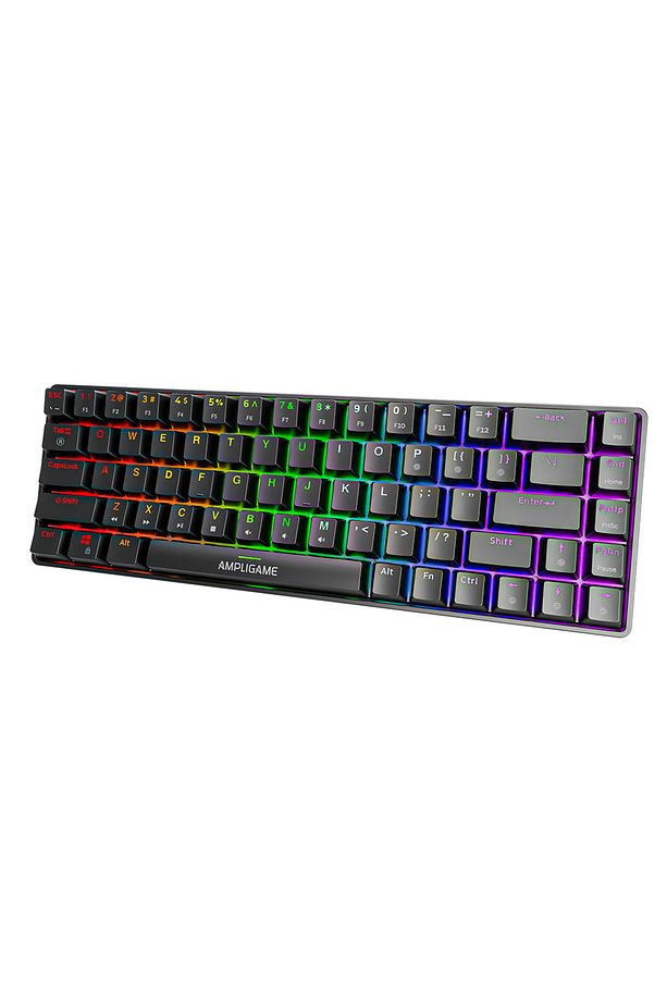 Ampligame Gk1 Rgb Red Switch Mekanik Klavye - 2