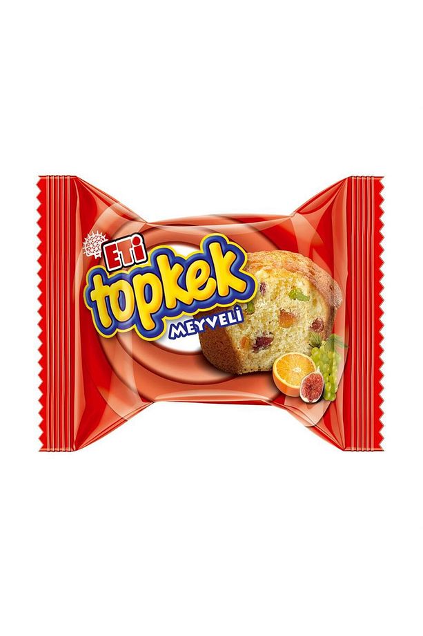 Topkek Meyveli 40 G X 24 Adet - 2