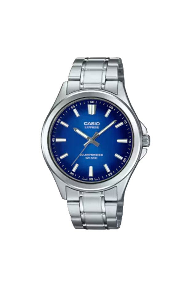 CASIO Men's Analog Blue Dial Watch - MTS-RS100D-2AVDF - 1