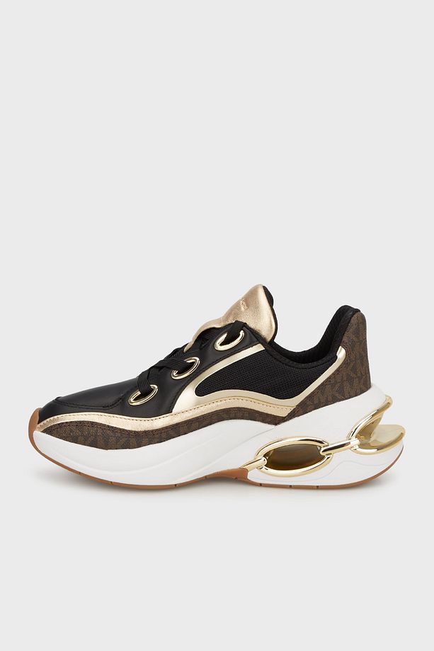 Deri Karışımlı Logo Detaylı Sneaker Ayakkabı 43T5TRFS2B200 AYAKKABI 43T5TRFS2B 20 - 2