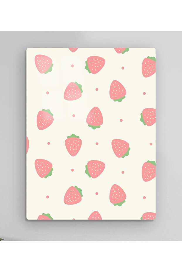 Strawberry Metal Table Model 2 - 2