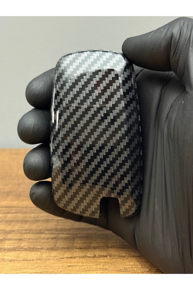 Bmw F30, F32, F10, F20 Smart Compatible 4 Button Carbon Fiber Key Protection Case - 3