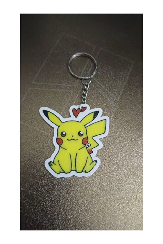 Pikachu Aşk Anahtarlık – Sevimli Poké Detay - 1
