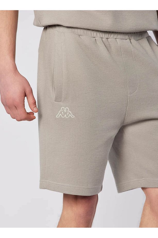331Y5UW-411 PRONTON SHORT Gri Lastikli Bel Regular Fit Düz Erkek Şort - 3