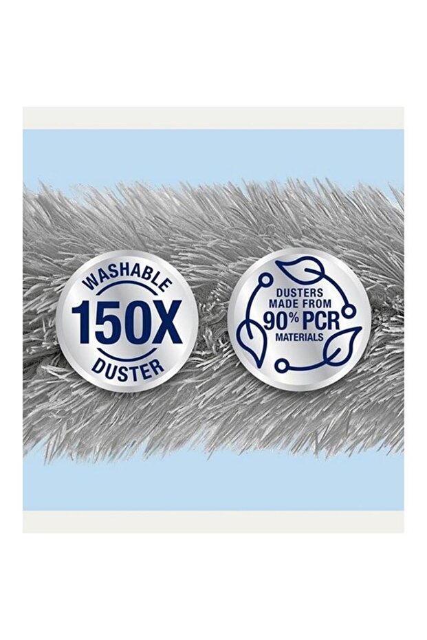 منفضة غبار عالية الأداء من بونا، قابلة لإعادة الاستخدام، تعمل بالكهرباء الساكنة، لون رمادي AX0003686 - 4