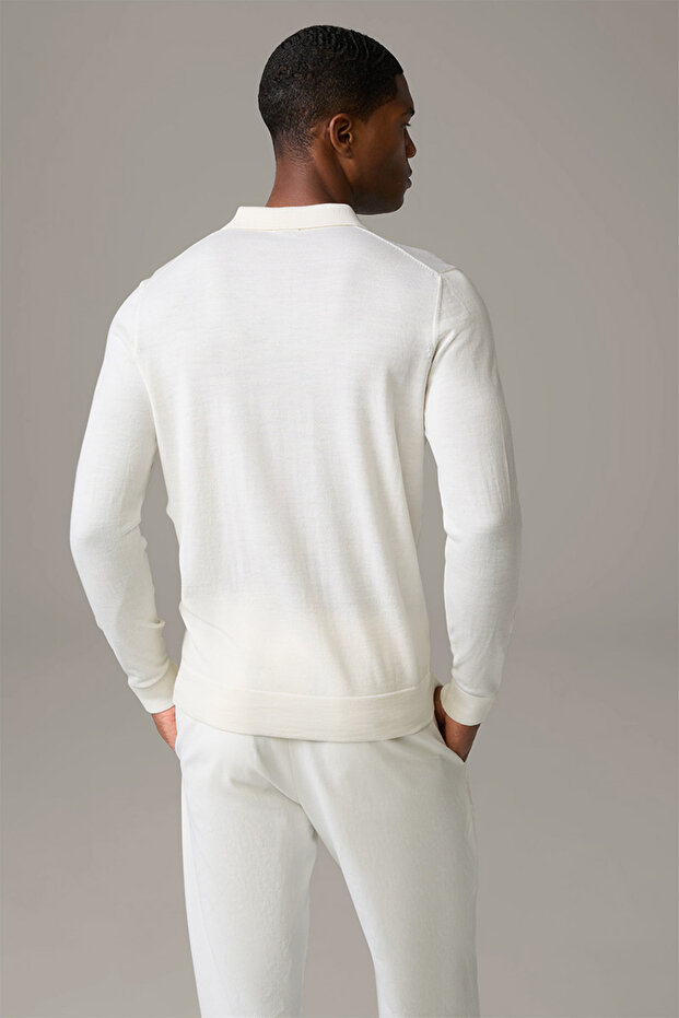 Bluză Marek-SHIRT - - M, crem - 2