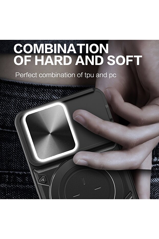 IPhone 16 Pro Case - Techsuit CamGuard Pro - Red - 6