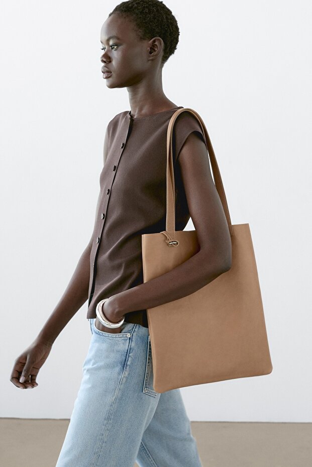 Düğmeli özel dikim triko yelek - 2