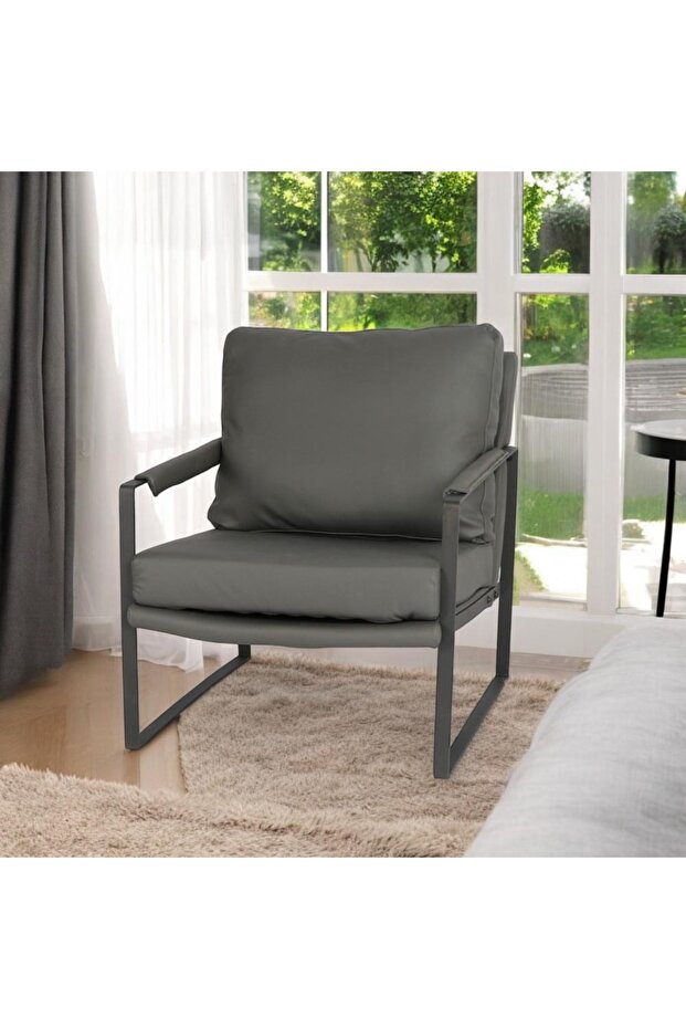 كرسي جلدي فردي - 2