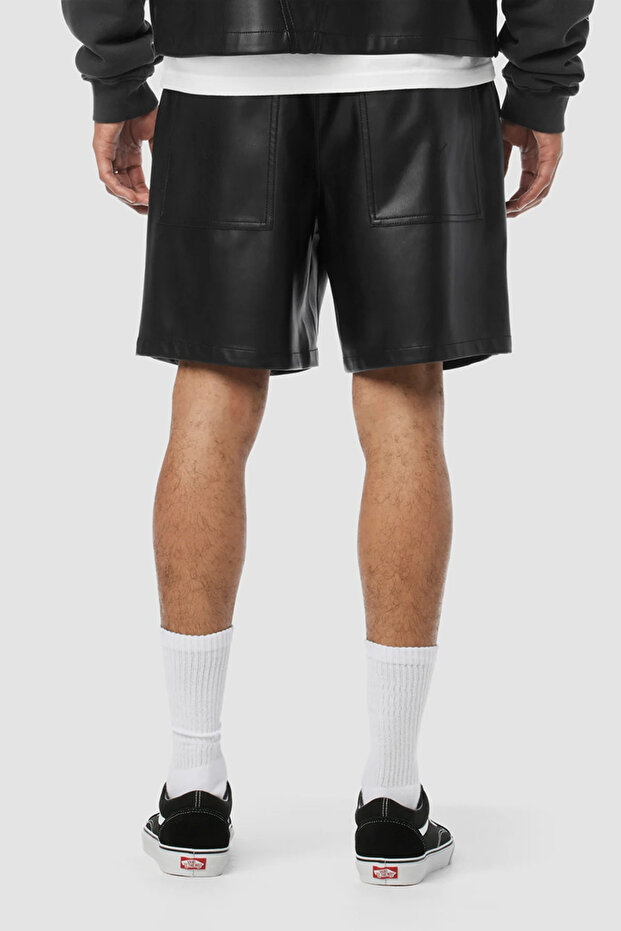 VEGAN BERMUDA W/DRAWSTRING - - M - 2