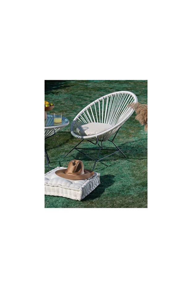 CORTO İP ÖRGÜ ÇAY SETİ, KREM - 4