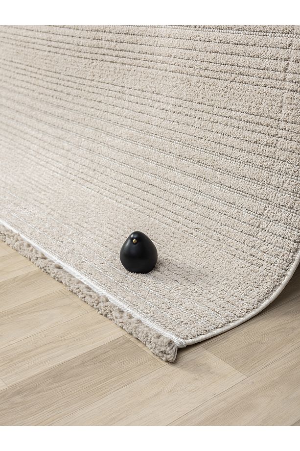 Step Serisi Naturel Bukleli Yumuşak Dokulu Iskandinav Dokuma Halı - 3