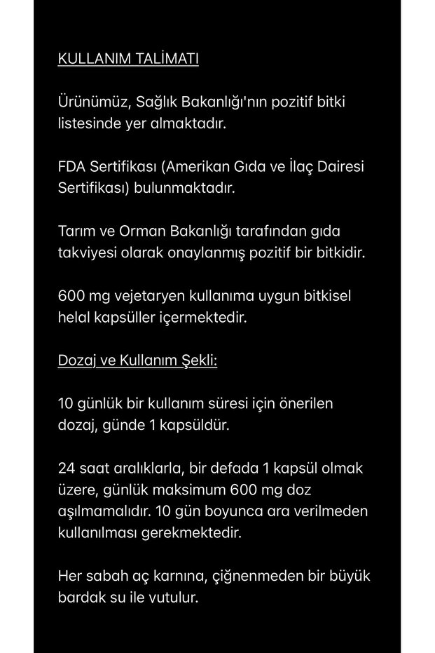 Gıda Takviyesi - 2