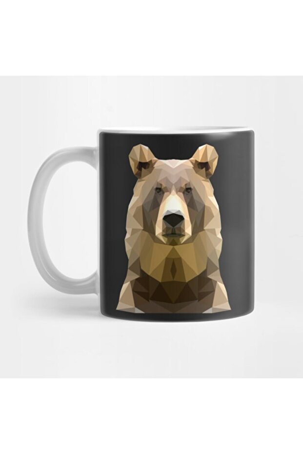 Polygon Bear Mug Cup - 1