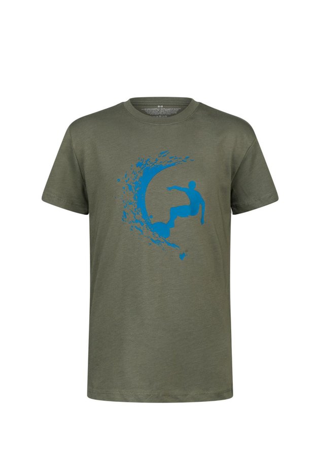 Aja Kids Printed T-Shirt Khaki 220