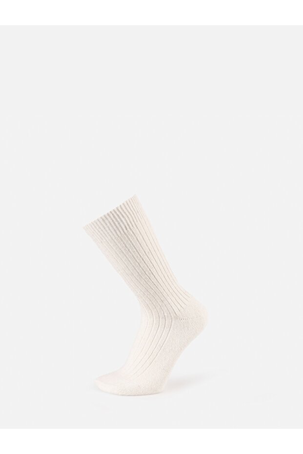 Kadın Ekru Çorap - 1