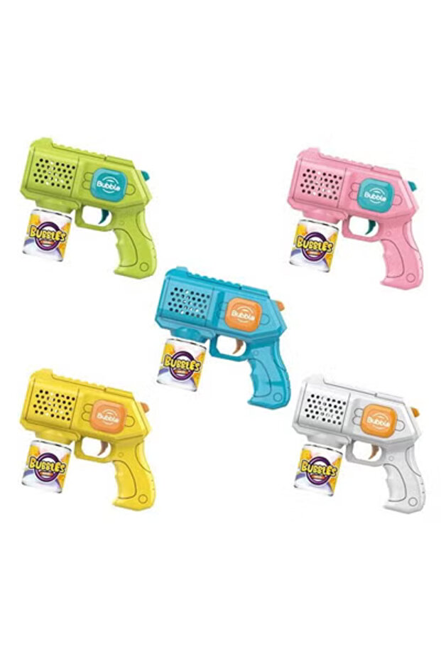 Multicolor Bubble Maker Machine with Lights and Bubble Solution - 5